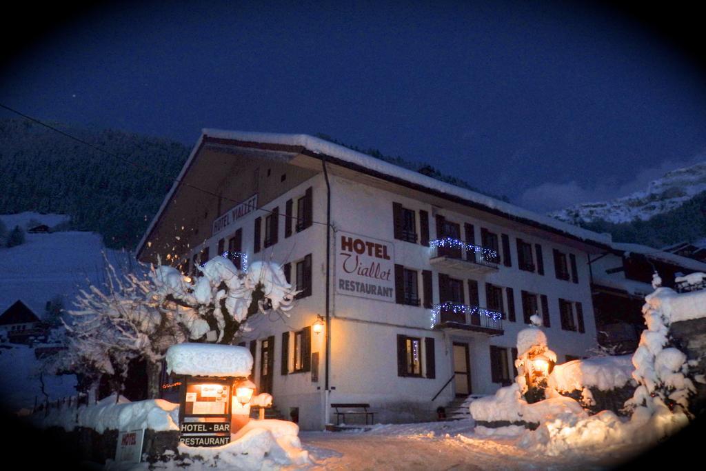 Hotel Viallet Arêches Exteriör bild