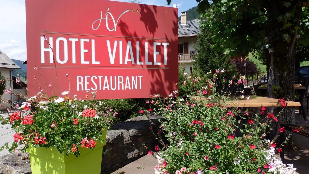 Hotel Viallet Arêches Exteriör bild